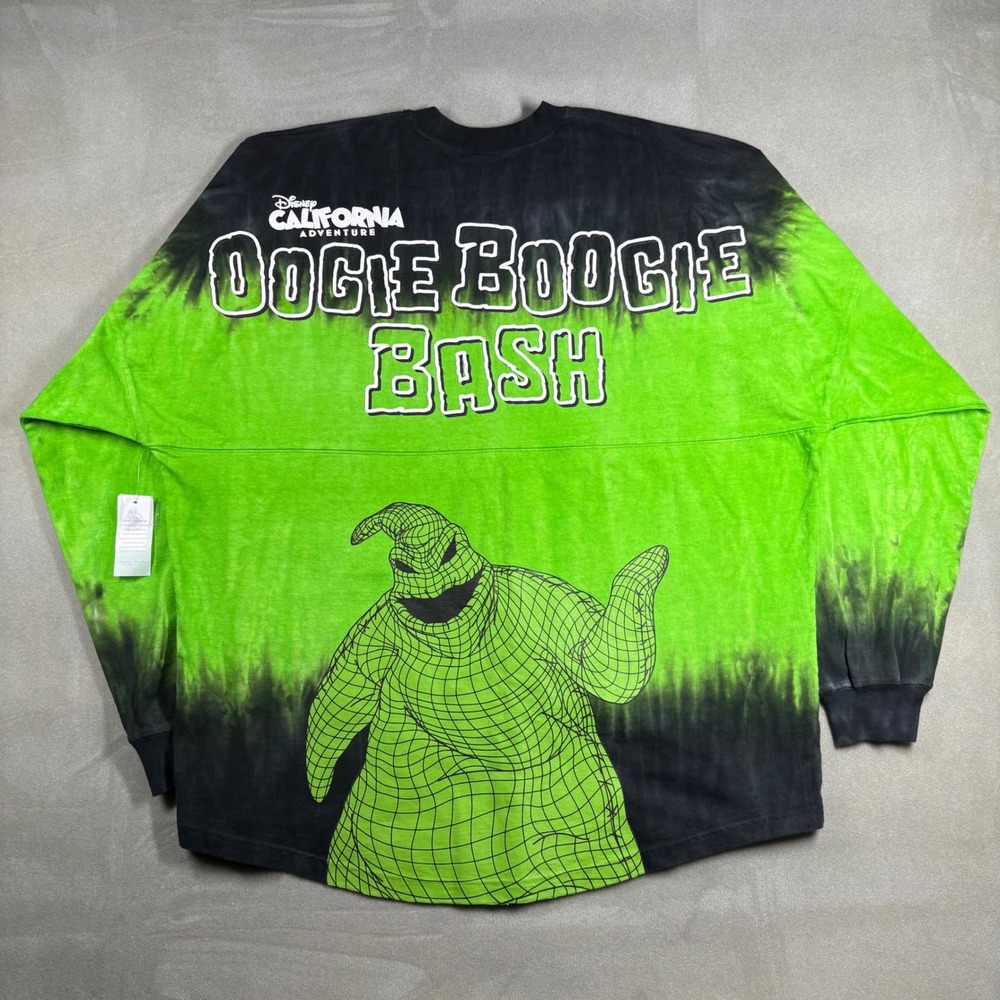 Disney Oogie Boogie Bash 2024 Spirit Jersey XL Nightmare Before Christmas Jersey